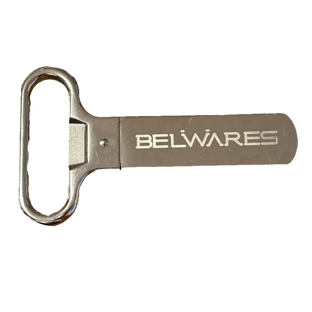 Belwares Stainless Two-Prong Cork Puller With Cover